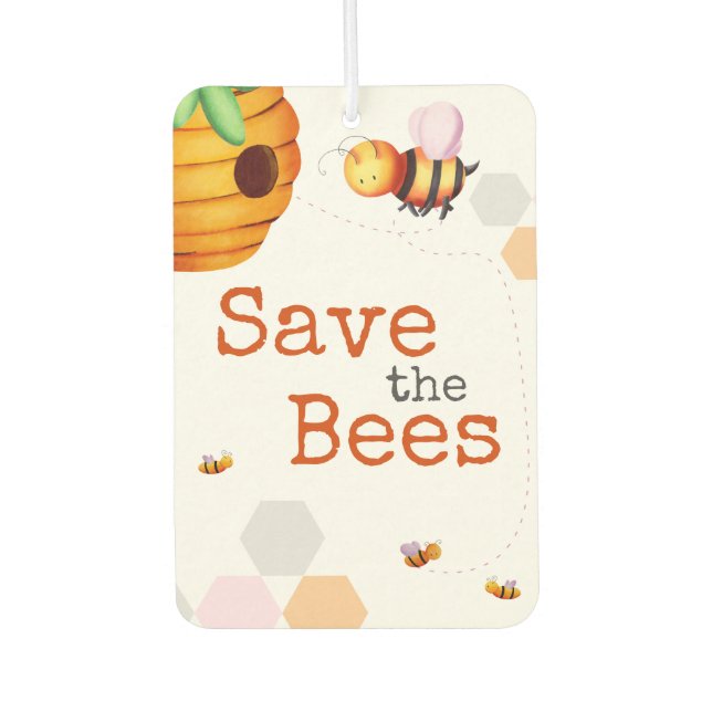Ambientador Cute Beehive Bee (Anverso)