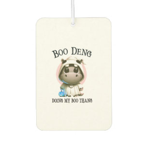 Ambientador Cute BOO DENG My Moo Thang Halloween disfraz rosa