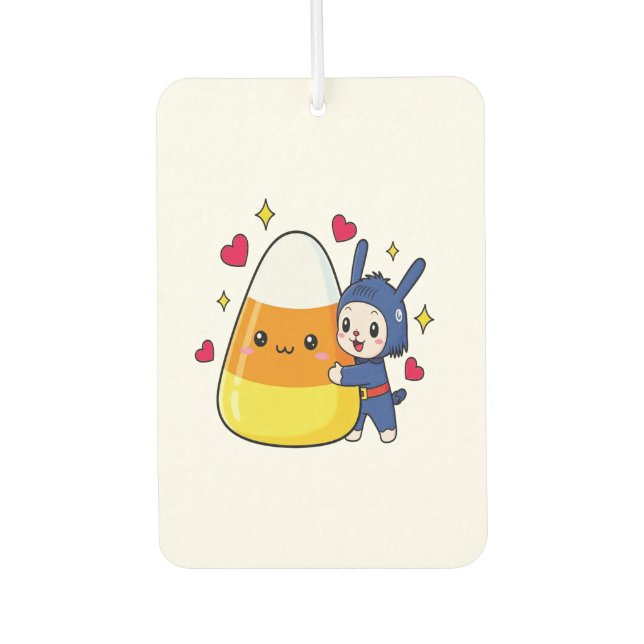 Ambientador Cute Bunny Abgging Candy Corn (Anverso)