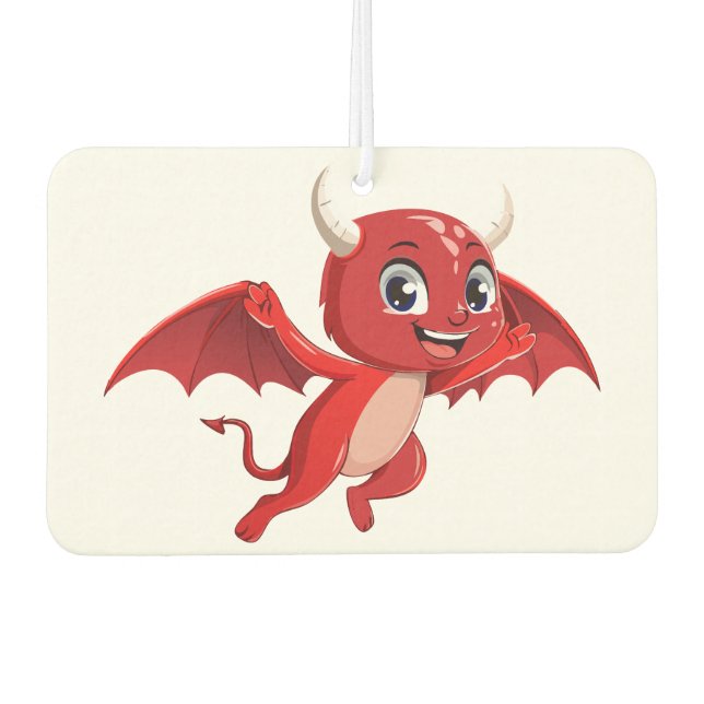 Ambientador Cute cartoon flying devil (Anverso)