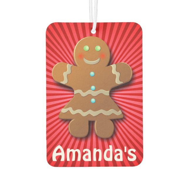 Ambientador Cute Gingerbread Cookie (Reverso)