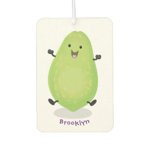 Ambientador Cute kawaii papaya paw personalizado ilustracion