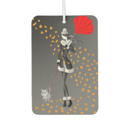Ambientador Cute Otoño Deja A Dog Walker