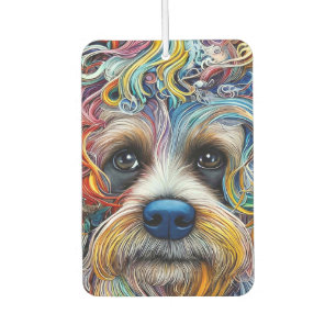 Ambientador Cute Pop Art Terrier