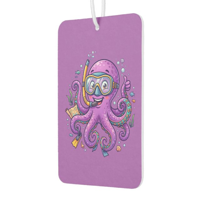 Ambientador Cute Purple Octopus Treasure Hunter (Izquierda)