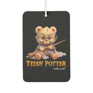 Ambientador Cute Teddy Wizard Car Air Freshener