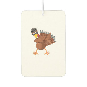 Ambientador Dabbing Turkey Shirt Acción de Gracias niños hombr