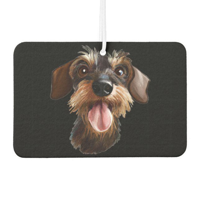 Ambientador Dachshund con cable (Anverso)