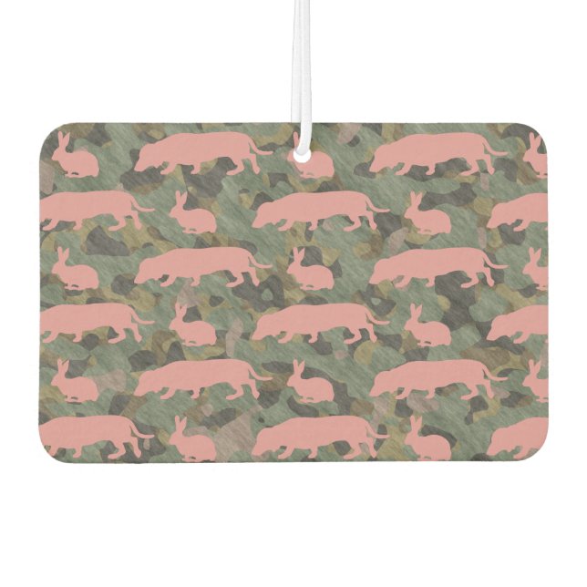 Ambientador Dachshund y Rabbit Camo (Anverso)