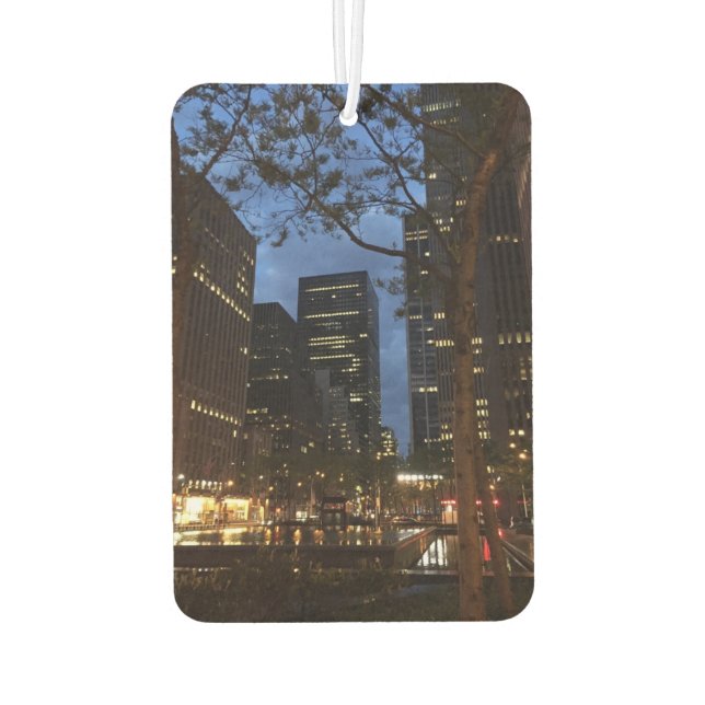 Ambientador Dawn en el Rockefeller Center New York City NYC Fo (Reverso)