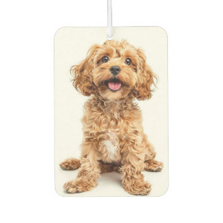 Ambientador de aire con foto de perro personalizad