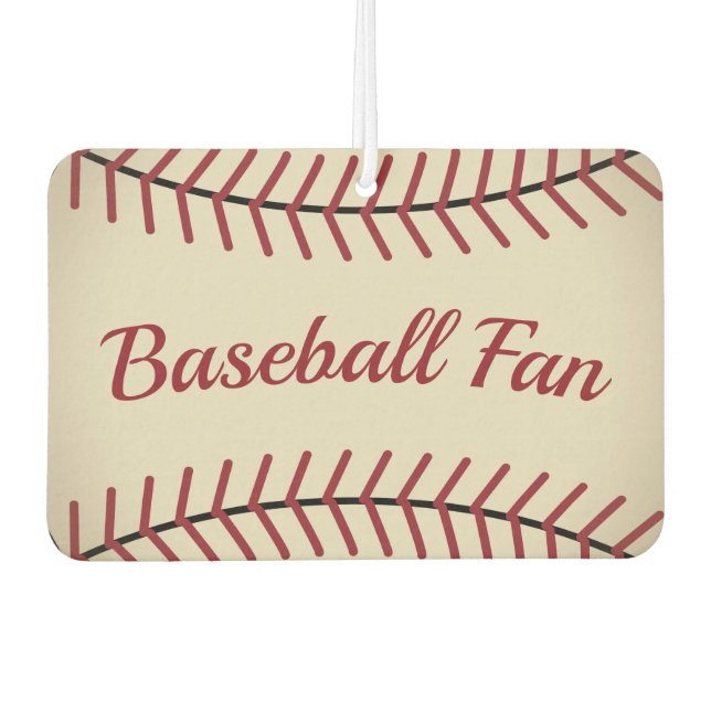 Ambientador de aire de béisbol para coche (Anverso)