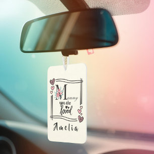 Ambientador de aire floral personalizado para mamá