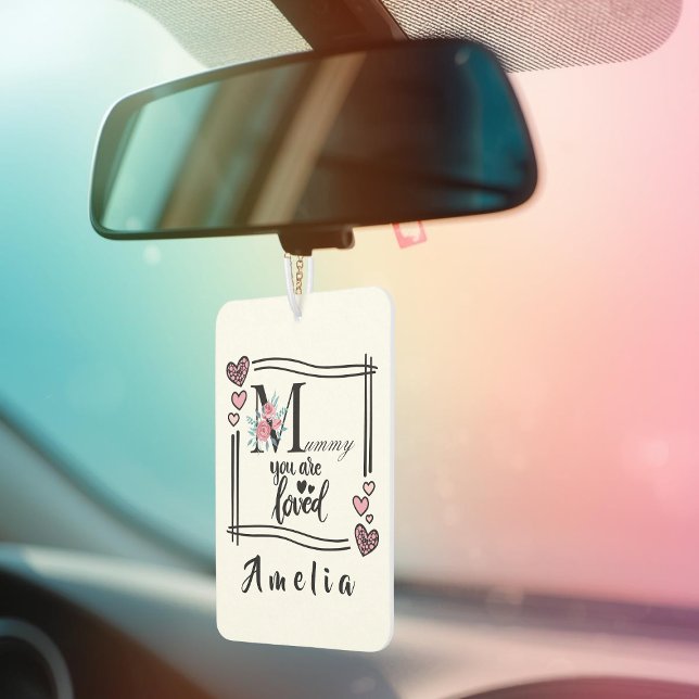 Ambientador de aire floral personalizado para mamá (Subido por el creador)