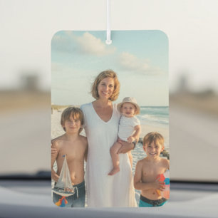 Ambientador de aire para coche con foto personaliz