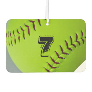 Ambientador de aire personalizado del softball