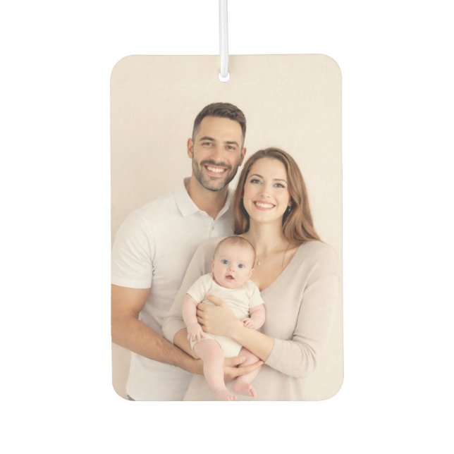 Ambientador de aire personalizado para coche con f (Anverso)