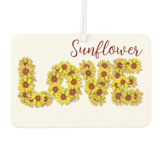 Ambientador de Amor de Girasol (Reverso)
