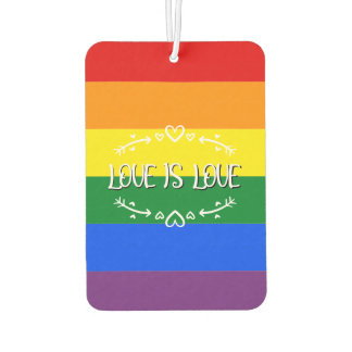 Ambientador de arcoíris Orgullo LGBTQ Amor es Amor