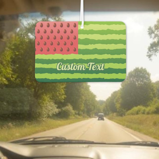 Ambientador de bandera de sandía (Subido por el creador)