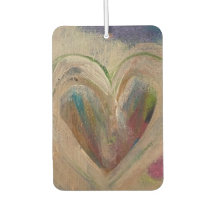 Ambientador de coche con cita de amor de arte orig