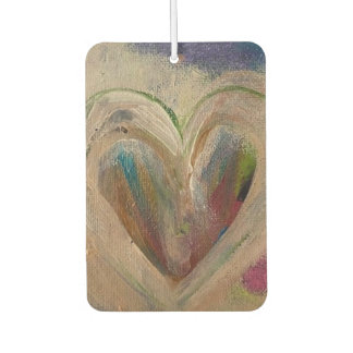 Ambientador de coche con cita de amor de arte orig