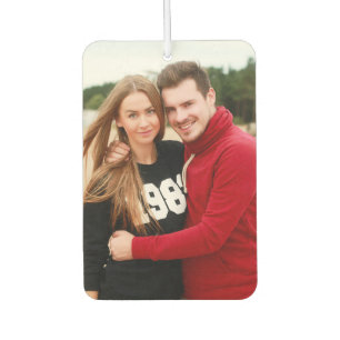 Ambientador de coche con foto personalizada