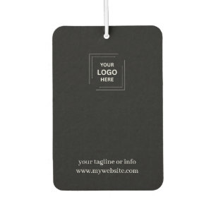 Ambientador de coche con logotipo empresarial eleg