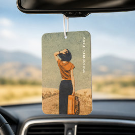 Ambientador de coche | Recuerdo de viaje con foto