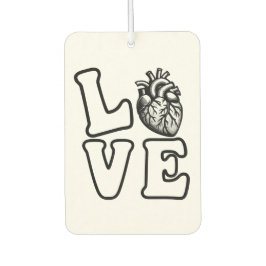 Ambientador de Corazón Humano Anatómico LOVE