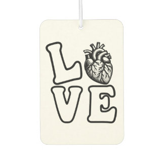 Ambientador de Corazón Humano Anatómico LOVE
