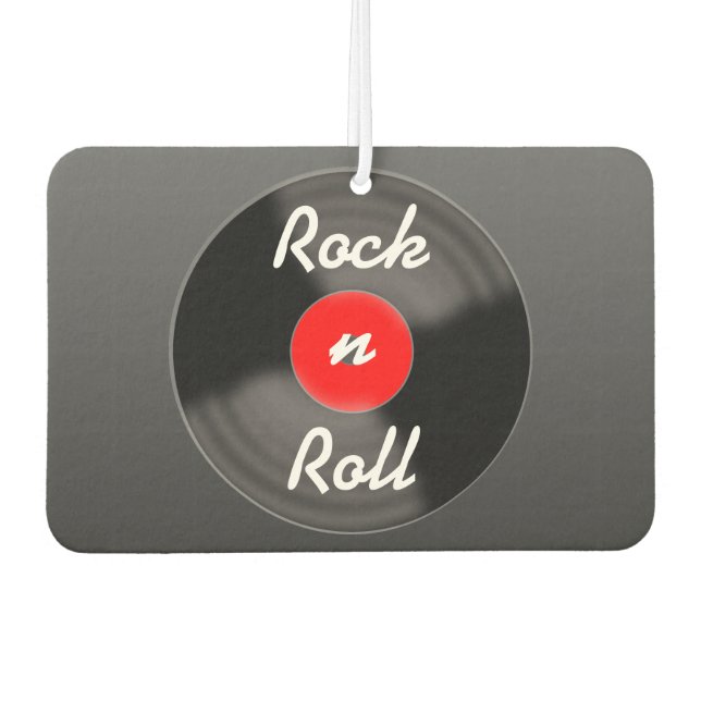Ambientador de disco de vinilo retro (Anverso)