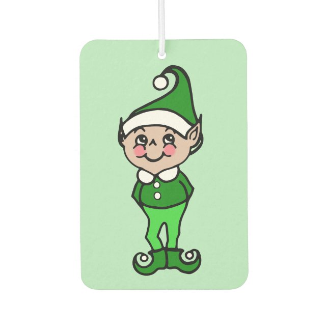 Ambientador de duende de Navidad (Anverso)