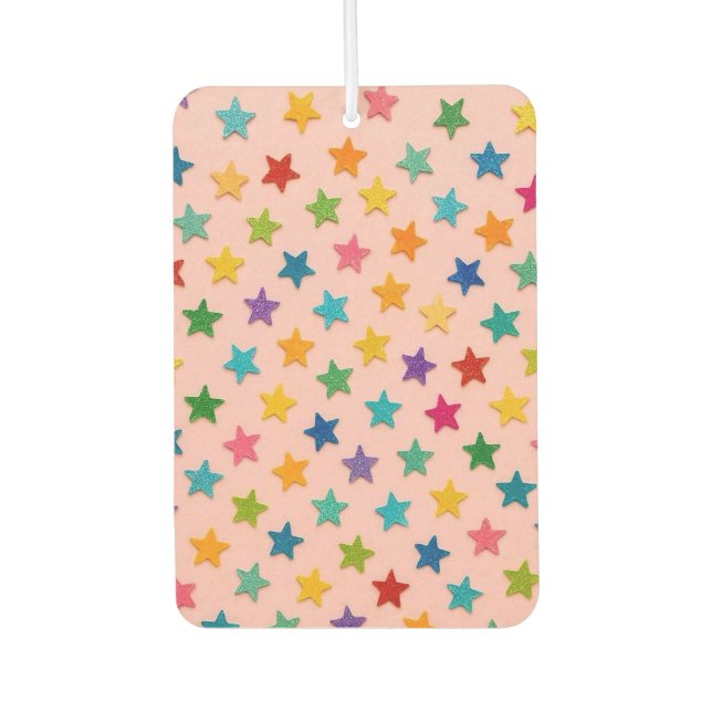 Ambientador de estrellas coloridas. (Anverso)