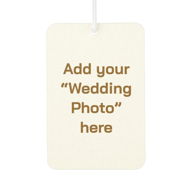 Ambientador de "Foto de Boda" (Anverso)