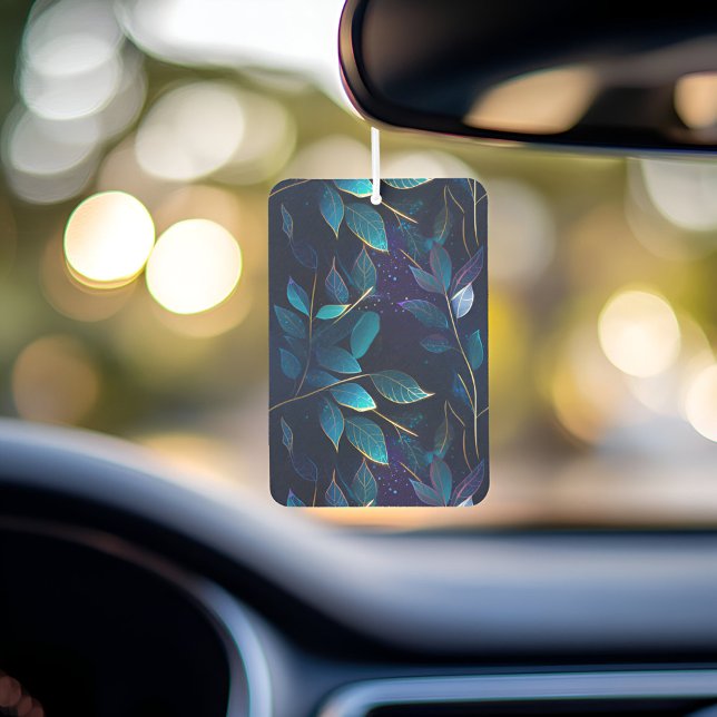 Ambientador de Hojas Azules Brillantes (Lovely air freshener for your car!)
