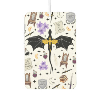 Ambientador de libro de Romantasy Fourth Wing