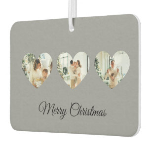 Ambientador de Navidad Personalizado Fotos de Fa