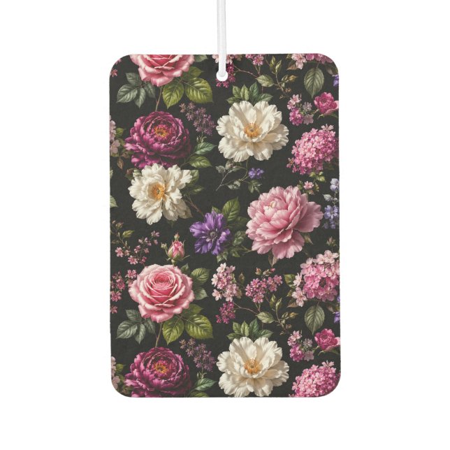 Ambientador de Rosa de Terciopelo Negro (Anverso)