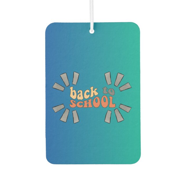 Ambientador De vuelta a la escuela con un giro de anime (Anverso)