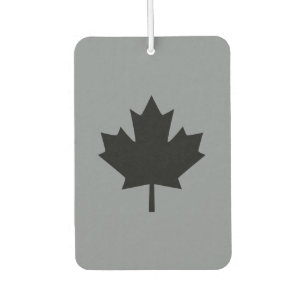 Ambientador Decoración canadiense de hojas de arce negro