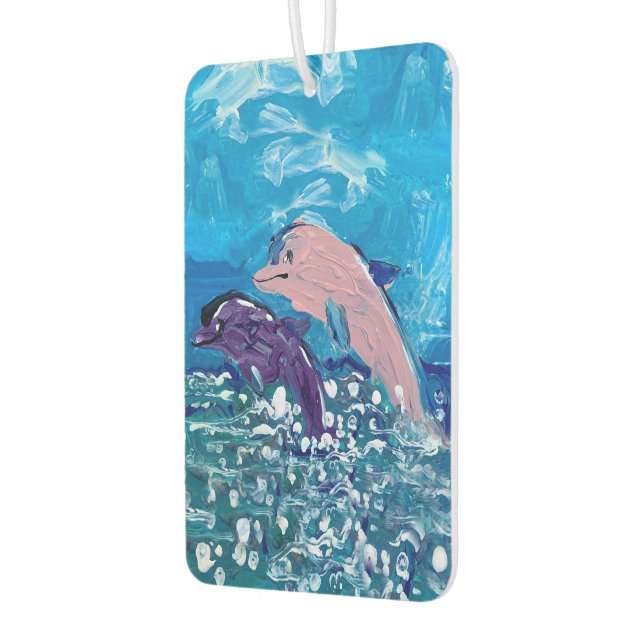 Ambientador Delfines "Arte de niños" (Izquierda)