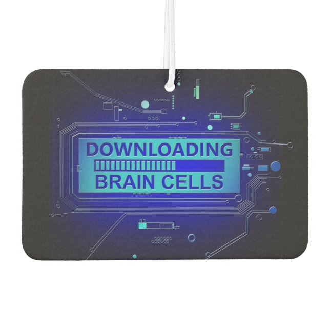 Ambientador Descargando células cerebrales. (Anverso)