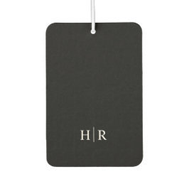 Ambientador Desodorizador de aire con monograma minimalista