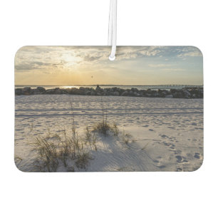 Ambientador Destin Beach Florida Jetty Sunset Air Freshener