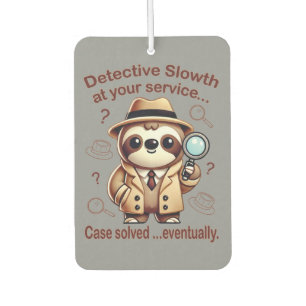 Ambientador "Detective Perezoso" Agencia de Detectives Perezos