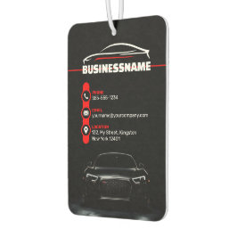 Ambientador Detención de coches de automoción profesional rojo