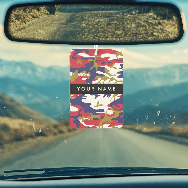 Ambientador Día de la Independencia Camuflaje Su nombre Person (Subido por el creador)