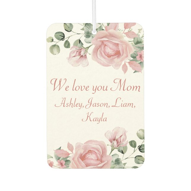 Ambientador Día de la Madre Rosa Rosa Rosa (Anverso)