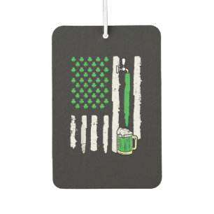 Ambientador Día de San Patricio Bandera de América Santo